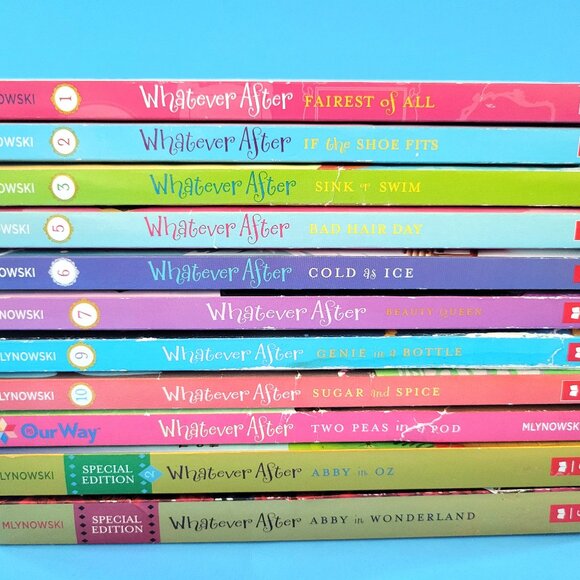 WHATEVER AFTER BOOKS MODERN GIRLS FAIRY TALES #1-11 SPECIAL ED. SARAH MLYNOWSKI - Picture 5 of 13